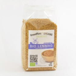 GreenMark Organic Bio lenmag aranysárga 500 g - netbio