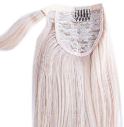 HairExtensionShop Lófarok Copf Emberi Póthaj Standard Mézszőke Színben 50cm (Szín#22) (RP5022)