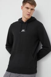 Helly Hansen felső fekete, férfi, sima, kapucnis - fekete XL