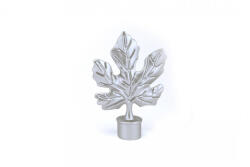 Karnisvilág Tölgy levél szatén nikkel fém karnis végzáró elem