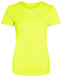 Just Cool JC005 környakas Női sport póló Just Cool, Electric Yellow-S (jc005eye-s)