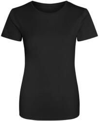 Just Cool JC005 környakas Női sport póló Just Cool, Jet Black-4XL (jc005jbl-4xl)