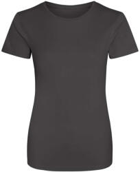 Just Cool JC005 környakas Női sport póló Just Cool, Charcoal-XS (jc005ch-xs)