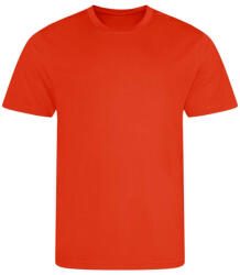 Just Cool JC001 környakas sport férfi póló Just Cool, Orange Flame-L (jc001orf-l)