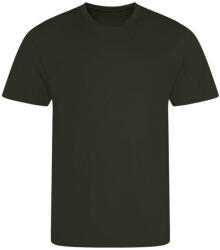 Just Cool JC001 környakas sport férfi póló Just Cool, Combat Green-S (jc001cogn-s)