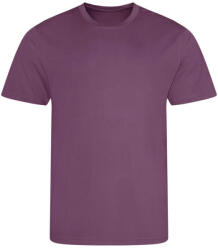Just Cool JC001 környakas sport férfi póló Just Cool, Plum-XL (jc001pl-xl)