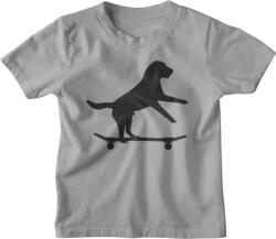  Gördeszkás Kutya - Gyerek Póló (770996)