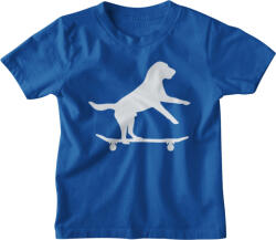  Gördeszkás Kutya - Gyerek Póló (401603)