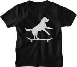  Gördeszkás Kutya - Gyerek Póló (288056)