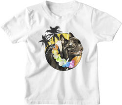  Summer Frenchie - Gyerek Póló (899636)