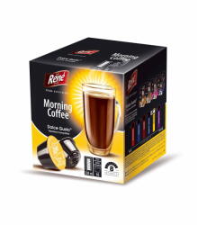 Café René Morning Coffee - Dolce Gusto kompatibilis kávékapszula - 16 adag