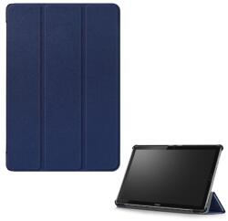 Gigapack Tok álló, bőr hatású (FLIP, oldalra nyíló, TRIFOLD asztali tartó funkció) SÖTÉTKÉK Huawei MediaPad M5 10.8 LTE, Huawei MediaPad M5 10.8 WIFI (GP-76314)