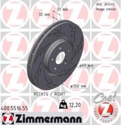 ZIMMERMANN Disc frana ZIMMERMANN 400.5516. 55 - centralcar