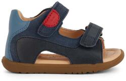 Geox gyerekszandál bőrből SANDAL MACCHIA sötétkék - sötétkék 20 - answear - 27 990 Ft