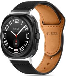 Tech-Protect Curea TECH-PROTECT LEATHERFIT pentru SAMSUNG GALAXY WATCH ULTRA (47 MM) negru (5906302312436)