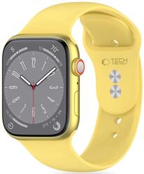 Tech-Protect Silicone Apple Watch 4 / 5 / 6 / 7 / 8 / 9 / Se (38 / 40 / 41 Mm) Canary Yellow (5906302310203)