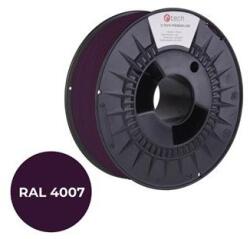 Compatible Snur de imprimare (filament) C-TECH PREMIUM LINE, PLA, violet violet, RAL4007, 1, 75 mm, 1 kg 3DF-P-PLA1.75-4007