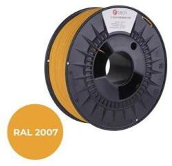 Compatible Snur de imprimare (filament) C-TECH PREMIUM LINE, PETG, portocaliu strălucitor luminescent, RAL2007, 1, 75 mm, 3DF-P-PETG1.75-200