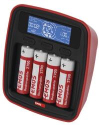 EMOS Încărcător EMOS Smart BCN-42D + 4xAA 2700mAh 1603029000