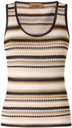 Missoni Top Multicolor Striped DS24WK0L-BK039X sm9gh-base coffe (DS24WK0L-BK039X sm9gh-base coffe multicolor)
