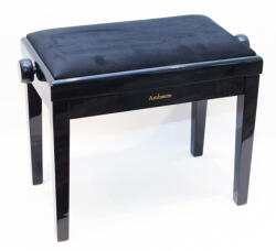  Ambiente zongorapad AMB23-PBK-VBK fekete fényes+fekete bársony - shop