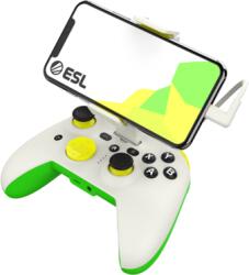 RiotPWR ESL Gaming Controller for iOS (White/Green) (RP1950ESL) - bevachip