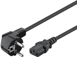 Basekit Cablu Alimentare Basekit Euro la IEC 320 C13, 230V, 5 Metri, Negru (BK-KPSP-5)