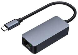 Basekit Adaptor USB Type-C la Gigabit Ethernet RJ45, Basekit, 2500Mbps, Gray (TD-USH387)