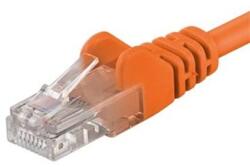 Basekit Cablu Ethernet RJ45, Patch Cord UTP Cat. 5e, Basekit, 0.25 - 10 m, Portocaliu (BK-SPUTP000E)