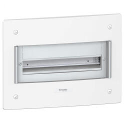 Schneider Electric Schneider Pragma kiselosztó süllyesztett, 1x13 (13 modul) ajtó nélkül, PEN sín, fehér PRA25113 (PRA25113)