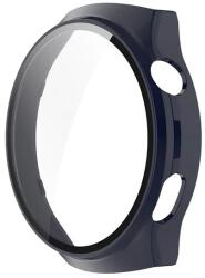 Gigapack Huawei Watch 4 Pro műanyag keret (bumper, ütésállóság + kijelzővédő üveg) sötétkék (GP-157904)