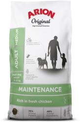 ARION Original Maintenance Adult Medium Chicken Rice 2 kg pentru caini rasa medie, cu pui