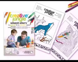 Sakota Creative Jungle: Családi kifestő - Állatok (EAA0248) - jateknet