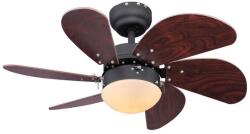 ZEVENTI - Mennyezeti ventilátor FAMARA 1xE14/60W/230V 03800-ZEV (ZV0001)