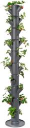 Gusta Garden SISSI STRAWBERRY Infinity önöntöző cserép, antracit (GG-101529)