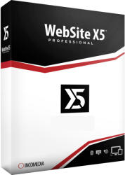 Incomedia WebSite X5 Professional (1 eszköz / Lifetime) (Elektronikus licenc) (WSX5P-1D-LT)