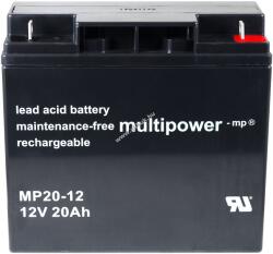 Powery Multipower helyettesítő szünetmentes akku APC Smart-UPS SMT1500I 20Ah (helyettesíti 12V 18Ah)