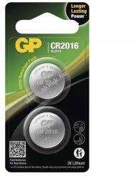 GP Batteries Lítium gombelem CR2016 2db/csomag - Kiárusítás! - A készlet erejéig!
