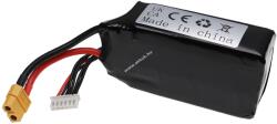 VHBW Helyettesítő modell / RC Akku 18.5V, Li-Polymer, 2000mAh, XT60-csatlakozó, 91mm x 36mm x 45mm
