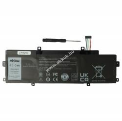 VHBW Helyettesítő Dell Chromebook 11-3120 típus 5R9DD 11.4V, 4000mAh