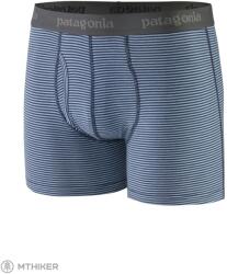 Patagonia Essential Boxer Briefs 3 boxerben, Fathom Stripe, New Navy (M)