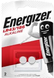 Energizer elem LR43/186 alkáli 2db/csom - Kiárusítás!