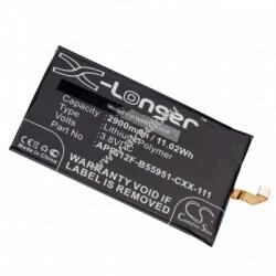 VHBW Helyettesítő akku CAT S30 típus APP-12F-B55951-CXX-111, 2900mAh Li-Po