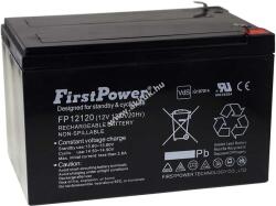 First Power ólom zselés akku szünetmenteshez APC RBC4 12V 12Ah VdS