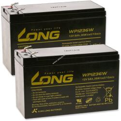 KungLong Kung Long kompatibilis ólom zselés akku szünetmenteshez APC RBC 33 9Ah 12V (7, 2Ah / 7Ah)