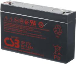 Powery CSB Standby ólom akku GP672 6V 7, 2Ah