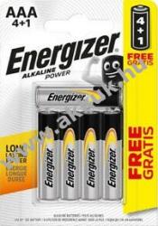 Energizer Alkaline Power AAA mikro elem E92 4+1db/csomag