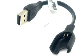 vhbw USB töltőkábel Xiaomi Mi Band 3 fitness karpánt - Kiárusítás! - A készlet erejéig!