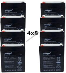 Powery ólom zselés akku 12V 6Ah APC Smart-UPS RT 8000
