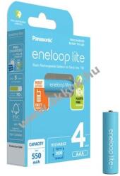 Panasonic eneloop lite AAA micro akku BK-4LCCE/4BE 550mAh 4db/csomag